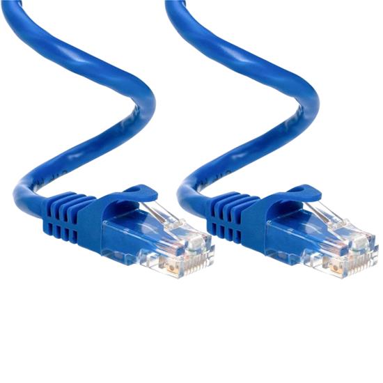 Pyle - PNCG10 , Tools and Meters , Network - Cable Testers , CAT6 UTP Ethernet Cable - 650MHz / 1 Gbps, 24AWG 7/0.20CCA OD: 5.6MM 8P8C, RJ45 Network Cable (Blue)
